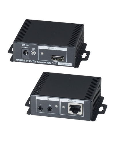 HE02EIP. Удлинитель HDMI, ИК-сигнала, питания. SC&T в Калуге