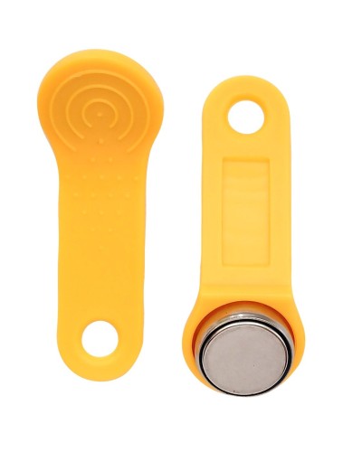 RW 1990 SLINEX (желтый). Ключ электронный Touch Memory с держателем. SLINEX в Калуге