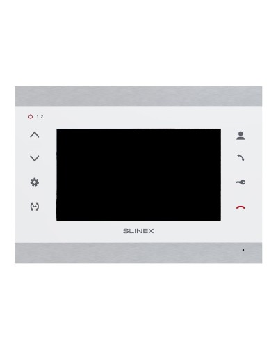 SL-07N Cloud (Silver+White). Монитор домофона цветной с функцией «свободные руки». SLINEX в Калуге