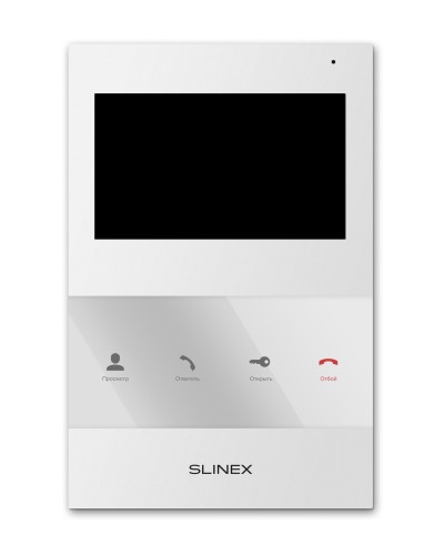 SQ-04 (белый). Монитор домофона цветной. SLINEX в Калуге