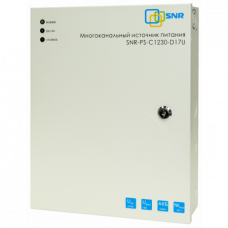 SNR-PS-C1230-D17U: Многоканальный источник питания 16x1.56А+ 1x5А, 12В DC, 30A