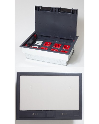 Люк на 8 постов (45х45), металл/пластик, с металлической коробкой, IP40 (300009). Люк. SPL в Калуге