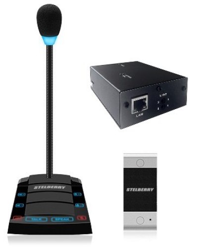SX-510/1. Устройство переговорное клиент-кассир, дуплексное, с записью переговоров. STELBERRY в Калуге