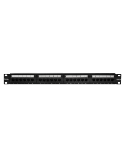 Патч-панель 19", 24хRJ-45, UTP, Cat.5e, 1U (10-0403): Патч-панель 19'' в Калуге