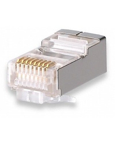 Коннекторы 8P8C FTP Cat.5e 3U (RJ-45) (100шт) (10-0201). Разъем RJ-45. SUPRLAN в Калуге