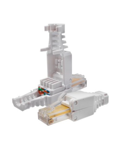 Коннектор 8P8C U/UTP Cat.5e (RJ-45) безинструментальный (10-0218). Разъем RJ-45. SUPRLAN в Калуге