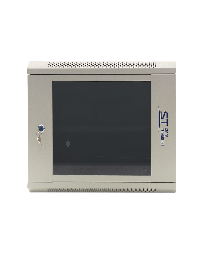 ST-NC9U600 (серый) С ПОЛКОЙ. Шкаф телекоммуникационный 19 настенный 9U. Space Technology в Калуге