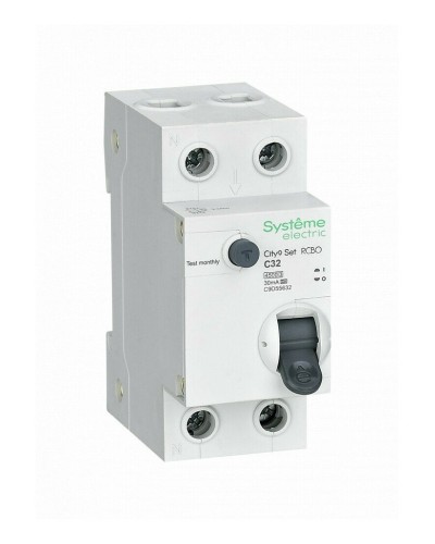 City9 Set 1P+N С 32А 4.5kA 30мА A 230В (C9D55632). Автоматический выключатель дифференциального тока. Systeme Electric в Калуге
