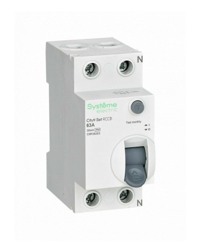 City9 Set 63А 2P 30мА AC 230В (C9R36263). Выключатель дифференциального тока. Systeme Electric в Калуге