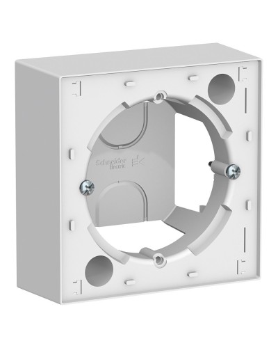 AtlasDesign коробка для наружного монтажа, белая (ATN000100). Коробка для наружного монтажа. Systeme Electric в Калуге