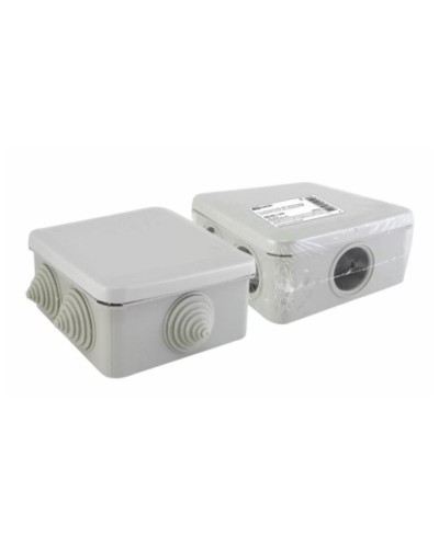 Коробка ОП 100х100х50мм, крышка, IP55, 6 вх. (SQ1401-1255). Распаячная коробка. TDM ЕLECTRIC в Калуге