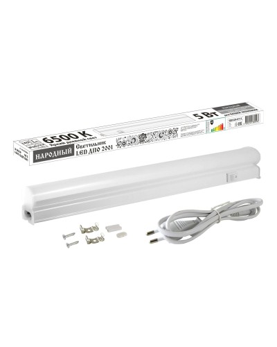 ДПО 2001 5 Вт, 6500К, IP40 (SQ0329-0112). Светильник LED. TDM ЕLECTRIC в Калуге