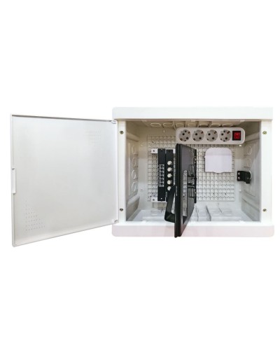 БМ-ВП-01, 420х320х150, ТВх4, ТФх5, 2 сетевых модуля, колодка питания (SQ0915-0201). Бокс мультимедийный. TDM ЕLECTRIC в Калуге