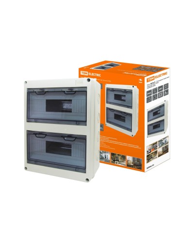 ЩРН-П-24 модулей навесной пластик IP65 (SQ0908-0006). Бокс. TDM ЕLECTRIC в Калуге