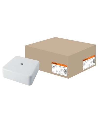 Коробка КР 50х50х20 ОП белая, IP40 (SQ1401-0201). Распаячная коробка. TDM ЕLECTRIC в Калуге