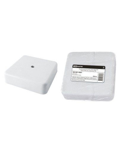 Коробка КР 100х100х29 ОП белая, IP40 (SQ1401-0907). Распаячная коробка. TDM ЕLECTRIC в Калуге