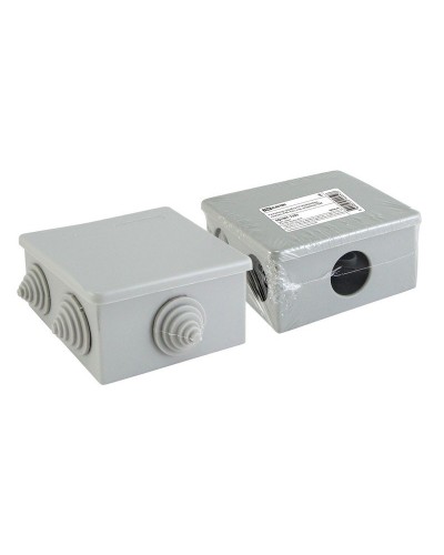 Распаячная коробка ОП 80х80х40мм, крышка, IP44, 6 вх. TDM (SQ1401-1235). Распаячная коробка ОП. TDM ЕLECTRIC в Калуге