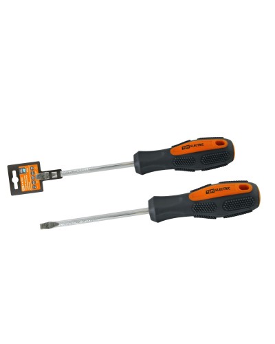 Отвертка шлицевая двухкомпонентная CR-V, тип SL5.0x150 "Алмаз" TDM (SQ1006-1007): Отвертка шлицевая двухкомпонентная в Калуге
