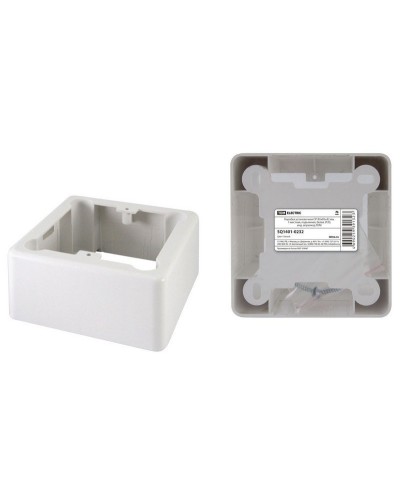 Коробка установочная ОП 85х85х42мм, 1-местная, подъемная, белая, IP20 TDM (SQ1401-0232). Коробка установочная ОП. TDM ЕLECTRIC в Калуге