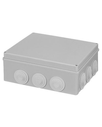 Распаячная коробка ОП 240х190х90мм, крышка, IP55, 12 гермовводов TDM (SQ1401-1143). Распаячная коробка ОП. TDM ЕLECTRIC в Калуге