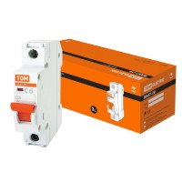 ВА47-29 1Р  6А 4,5кА х-ка С (SQ0206-0070). Автоматический выключатель. TDM ЕLECTRIC