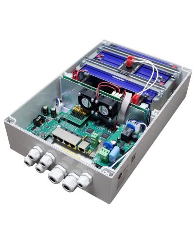 Tfortis PSW-1G4F UPS. Коммутатор с питанием по PoE. TFortis в Калуге