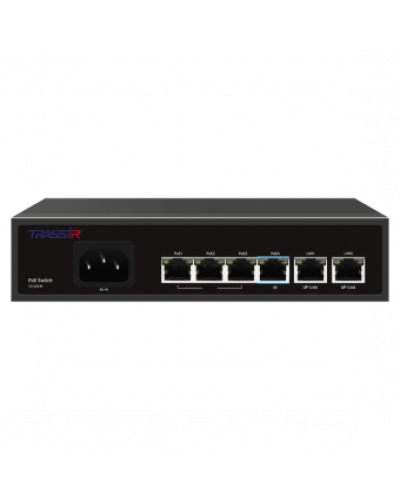 TR-NS1206-65-4PoE. Коммутатор с PoE. Trassir в Калуге