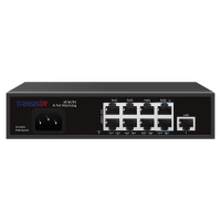 TR-NS1109-120-8PoE. Коммутатор с PoE. Trassir