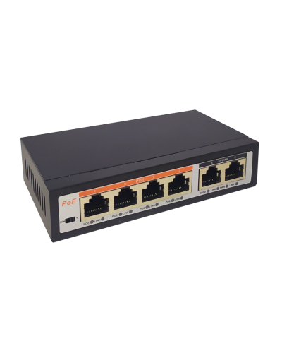 TI-204P, SIP коммутатор. Коммутатор с питанием по PoE. True-IP в Калуге