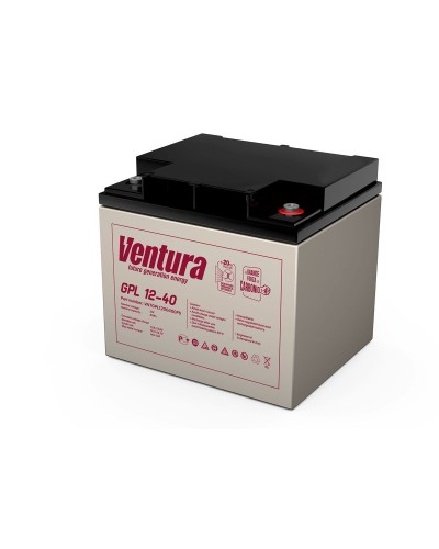 Ventura GPL 12-40. Аккумулятор герметичный свинцово-кислотный. Ventura в Калуге