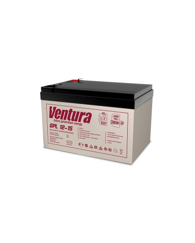 Ventura GPL 12-15. Аккумулятор герметичный свинцово-кислотный. Ventura в Калуге