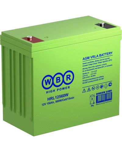 WBR HRL12560W. Аккумулятор герметичный свинцово-кислотный. WBR в Калуге