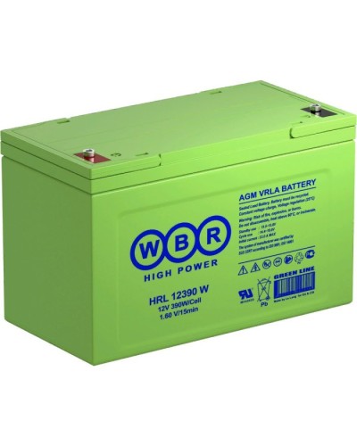 WBR HRL12390W. Аккумулятор герметичный свинцово-кислотный. WBR в Калуге