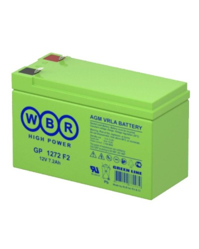 WBR GP1272 F2 (12V28W). Аккумулятор герметичный свинцово-кислотный. WBR в Калуге