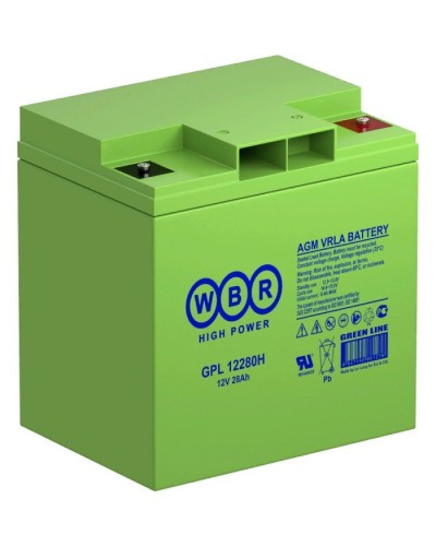 WBR GPL12280H. Аккумулятор герметичный свинцово-кислотный. WBR в Калуге