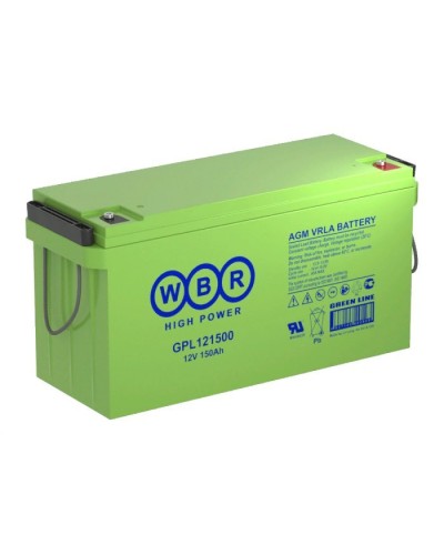 WBR GPL121500A. Аккумулятор герметичный свинцово-кислотный. WBR в Калуге