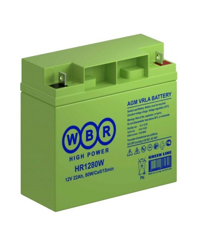 WBR HR1280W. Аккумулятор герметичный свинцово-кислотный. WBR в Калуге