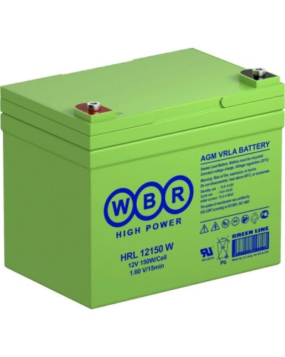 WBR HRL12150W. Аккумулятор герметичный свинцово-кислотный. WBR в Калуге