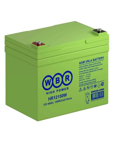 WBR HR12150W. Аккумулятор герметичный свинцово-кислотный. WBR в Калуге