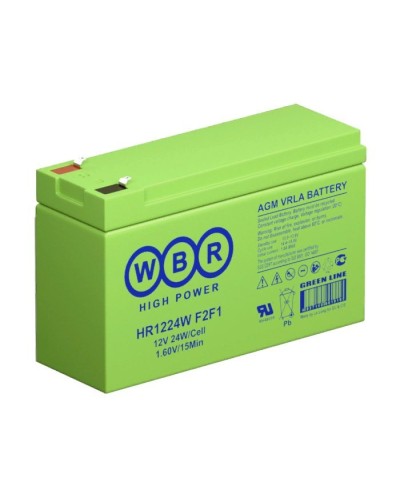WBR HR1224W F2F1. Аккумулятор герметичный свинцово-кислотный. WBR в Калуге