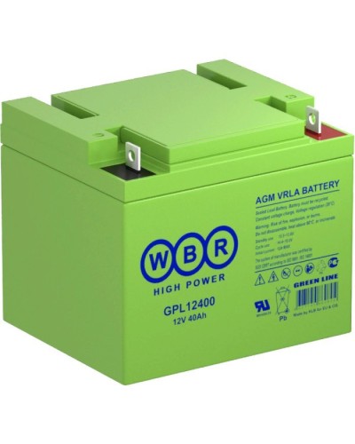 WBR GPL12400. Аккумулятор герметичный свинцово-кислотный. WBR в Калуге