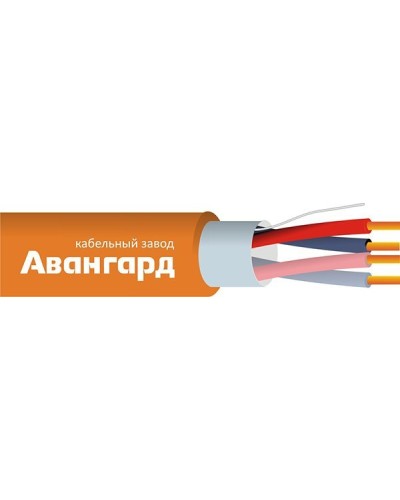 КПСЭнг(А)-FRLS 2х2х0,5 (Авангард). Кабель для систем ОПС и СОУЭ огнестойкий, не поддерживающий горения, экранированный. Авангард в Калуге