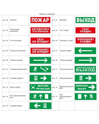 С2000-ОСТ исп.18 Человек влево. Оповещатель световой адресный. Болид в Калуге