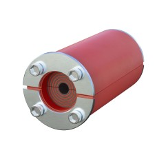 Проходка круглая, нержавеющая, D50х70 мм для кабелей D10-30 мм (DXF3114): Проходка круглая, нержавеющая