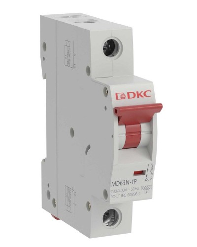 YON max MD63N 1P 25А 6кА C (MD63N-1PC25). Автоматический выключатель. ДКС в Калуге