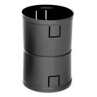Муфта для двустенных-дренажных труб D75 (015075). Муфта для двустенных-дренажных труб. ДКС