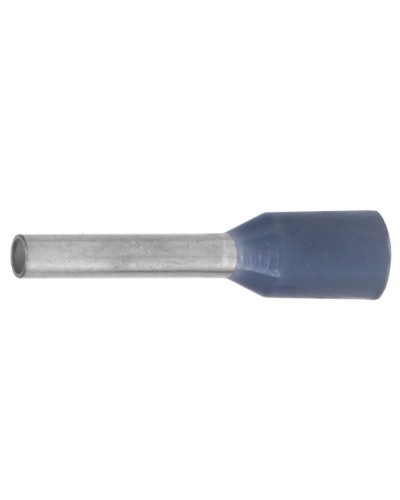 Наконечник-гильза НШВИ 0.75-06, серый (100 шт) (IF0.75-06GR). Наконечник-гильза с изолированным фланцем. ДКС в Калуге