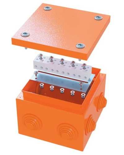 Коробка FS 150х150х80 6P (FSB31604): Коробка ответвительная огнестойкая стальная в Калуге