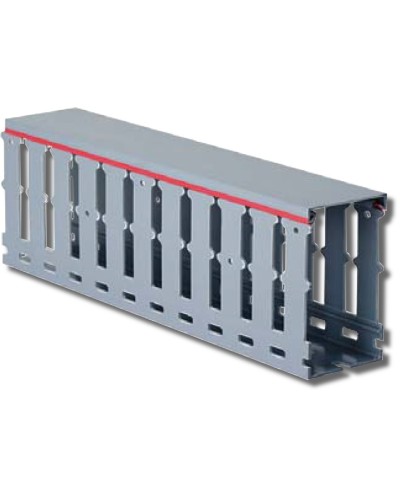 Короб перфорированный, серый RL12 25x60 (00136RL): Короб перфорированный в Калуге