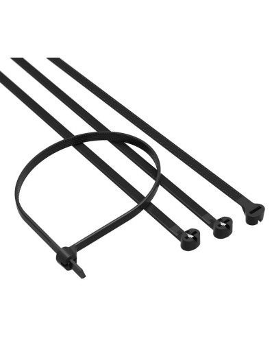 Хомут 4,8x200 P6.6, черный (100шт) (21315SR): Хомут с двойным замком в Калуге